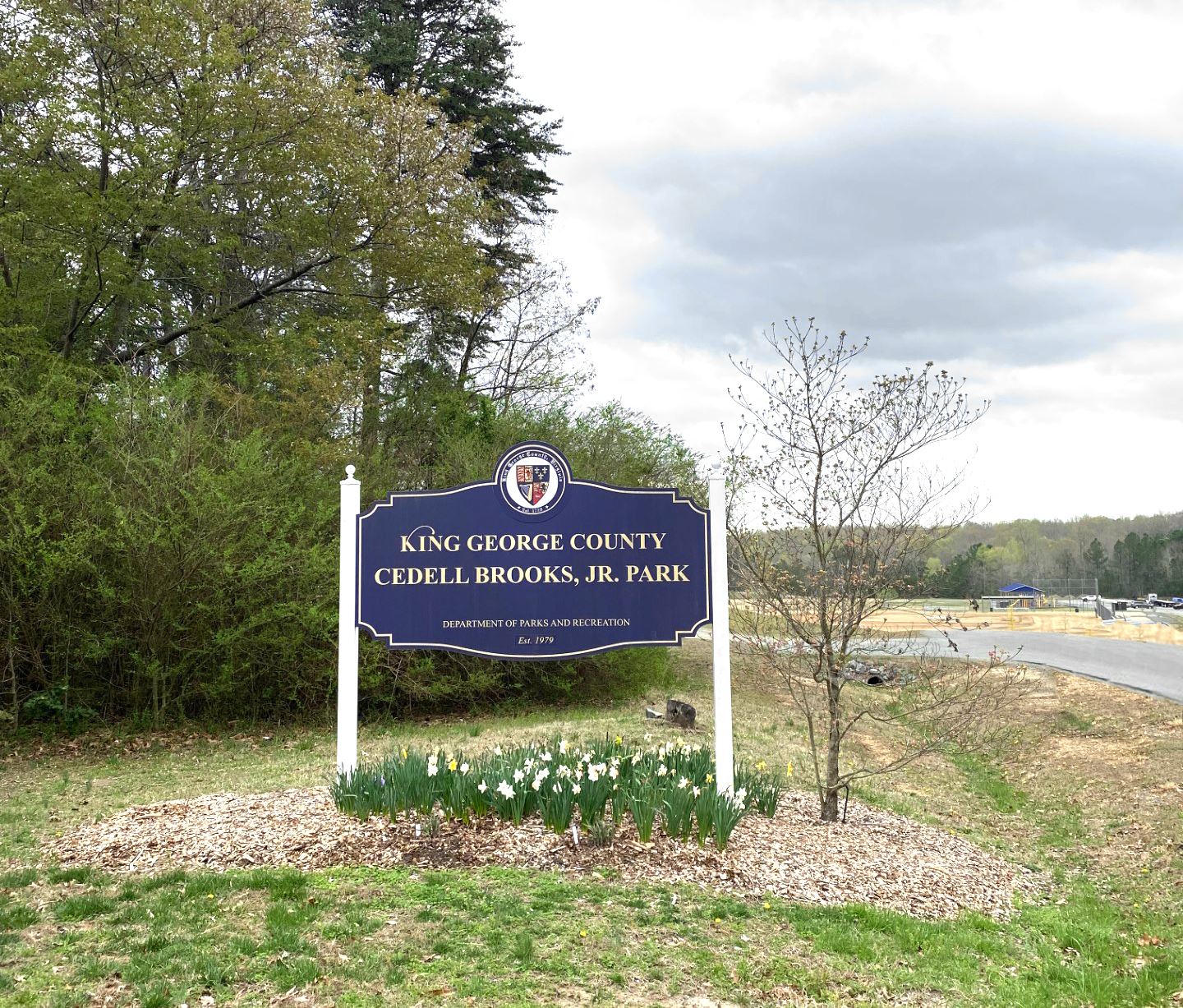 Cedell Brooks, Jr. Park Entrance Sign