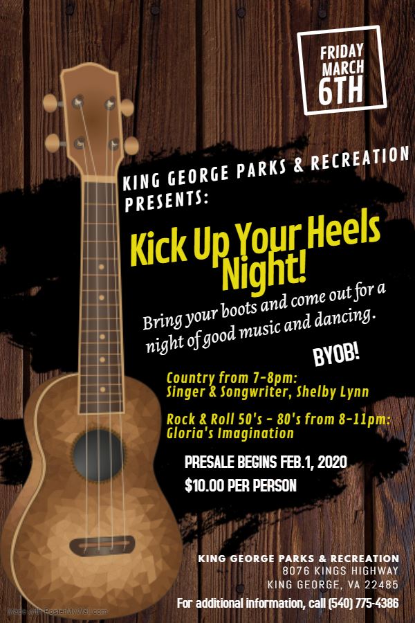kick up your heels with BYOB
